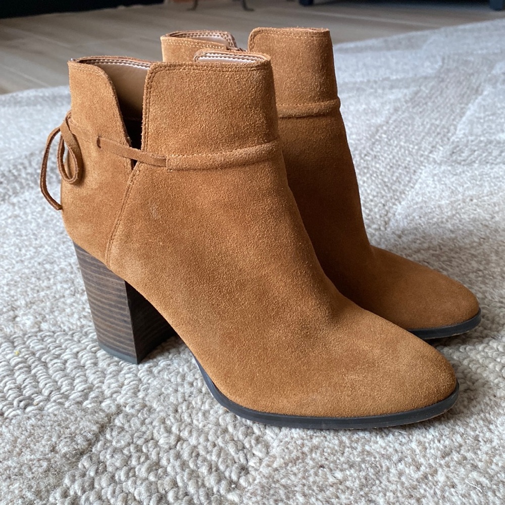 Sued Booties